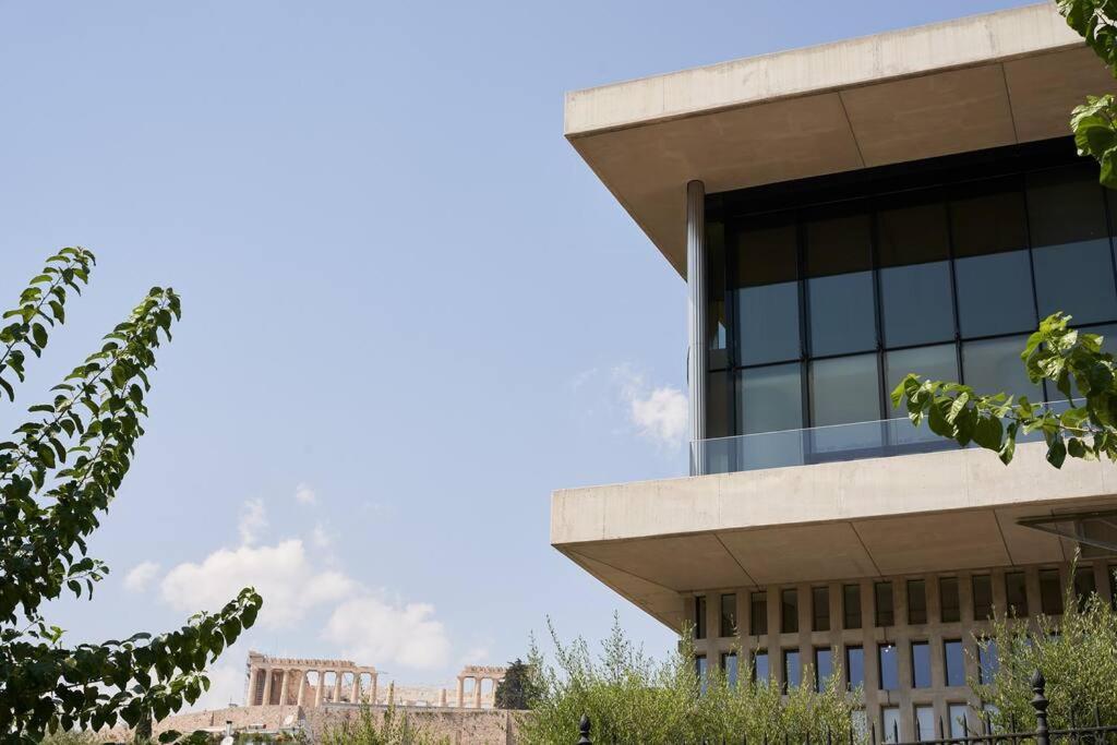 Ferienwohnung Sleeping With The Ancient Gods In Koukaki Athen Exterior foto